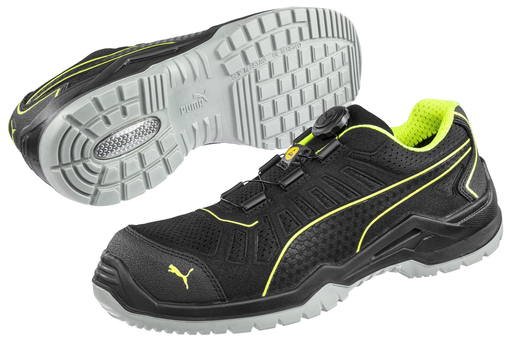 scarpe antinfortunistiche puma FUSE_TC_GREEN_DISC_LOW - sabart