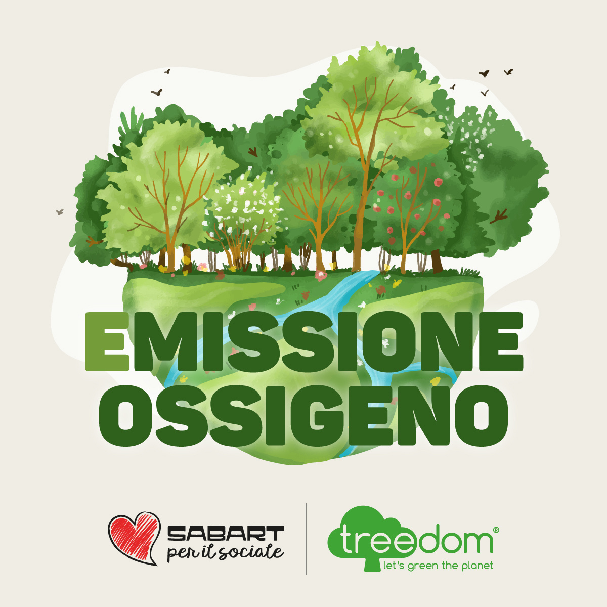 TREEDOM emissione ossigeno