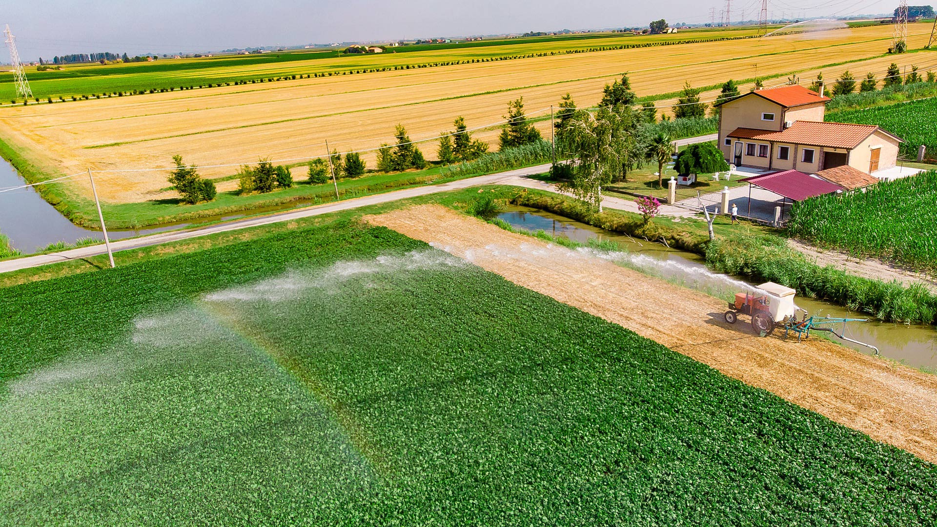 Irrigazione campagna | Sabart